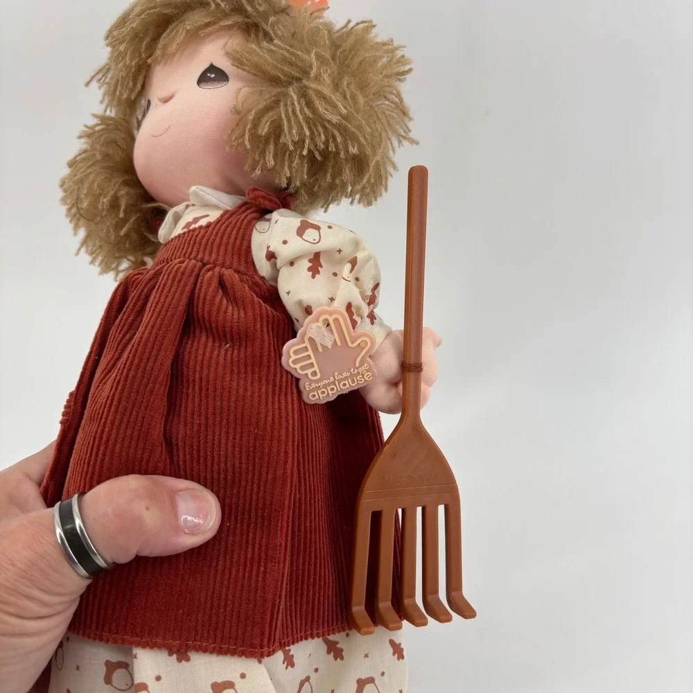 Vintage‎ 80's Precious Moments Applause Girl Plush Doll 12